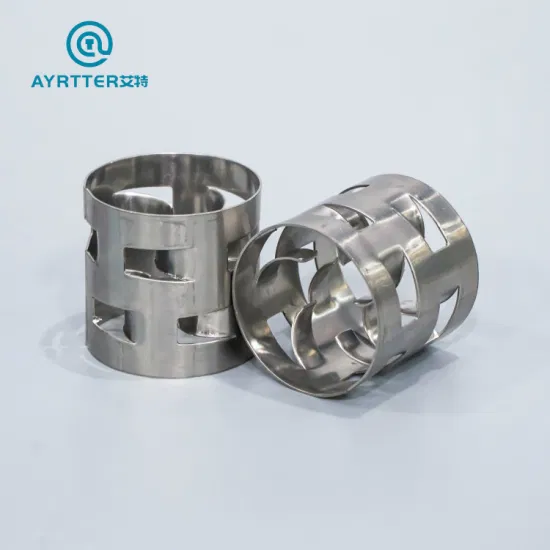 Heat Resistance Metal Pall Ring 316L Stainless Steel Ring Price for Distillation Column Separation Tower
