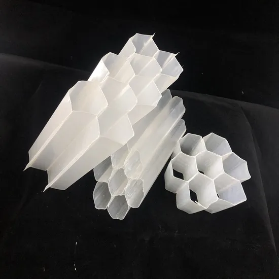 50mm 80mm Plastic Tube Settler for Water Treatment PP Tube Settler Media