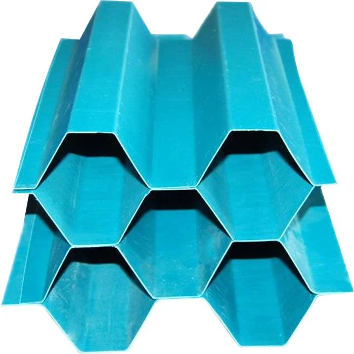 80mm Hexagonal Honeycomb Lamella Clarifiers Sheet Tube Settler for Sewage Treatment