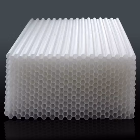 50mm 80mm Plastic Tube Settler for Water Treatment PP Tube Settler Media