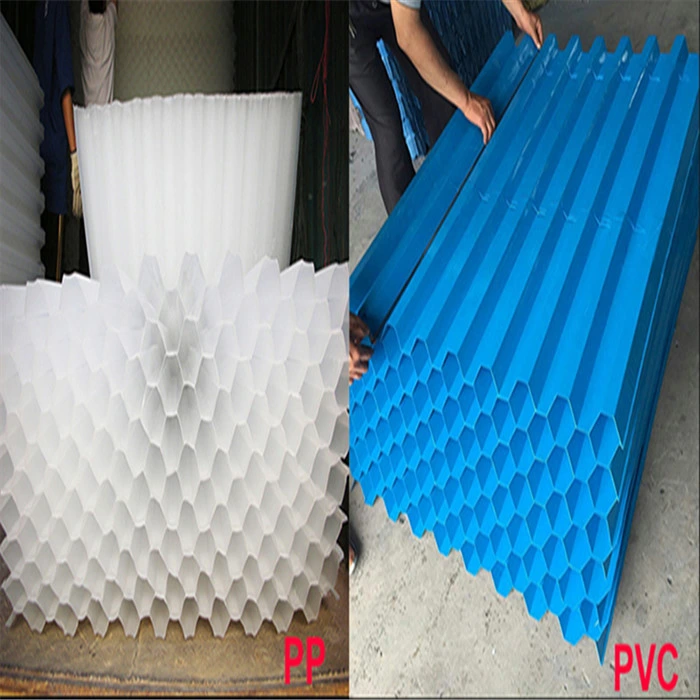 80mm Hexagonal Honeycomb Lamella Clarifiers Sheet Tube Settler for Sewage Treatment