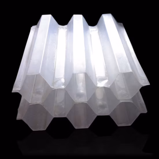 50mm 80mm Plastic Tube Settler for Water Treatment PP Tube Settler Media