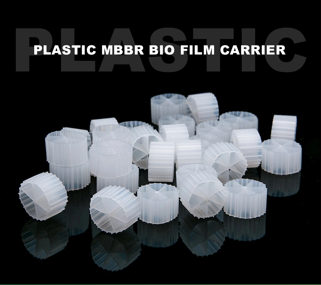 PP PE Plastic Mbbr Bio Film Carrier Mbbr Water Treatment Media