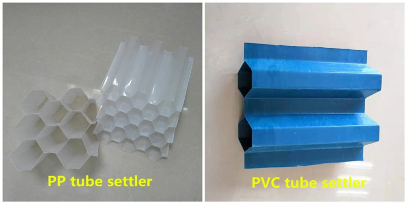 50mm 80mm Plastic Tube Settler for Water Treatment PP Tube Settler Media