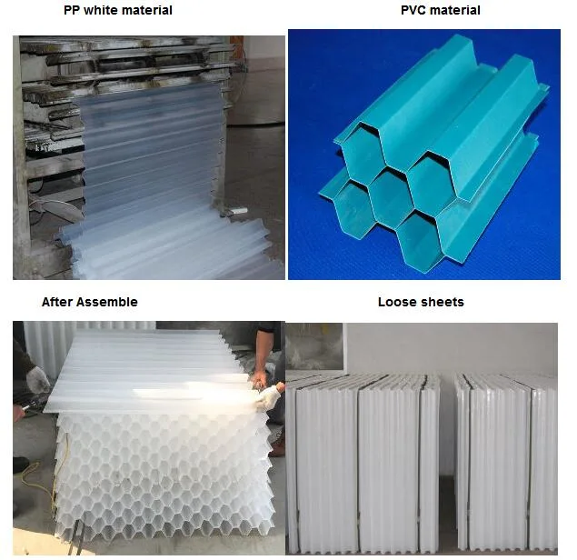 Honeycomb PP/PVC Lamella Plate Clarifier Inclined Tube Settler