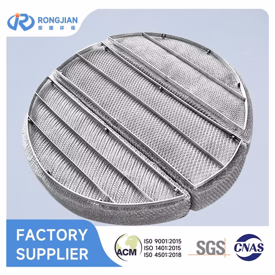 Knitted Wire Mesh Demister Mist Eliminator